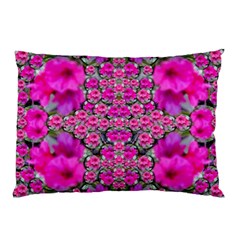 From The Sky Came Flowers In Peace Pillow Case by pepitasart