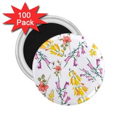 Wild Flower 2 25  Magnets (100 Pack)  by charliecreates