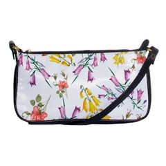 Wild Flower Shoulder Clutch Bag by charliecreates