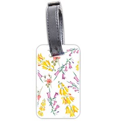 Wild Flower Luggage Tag (two Sides) by charliecreates