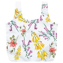 Wild Flower Full Print Recycle Bag (xl) by charliecreates