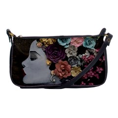 Asian Beauty Shoulder Clutch Bag by CKArtCreations