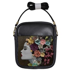 Asian Beauty Girls Sling Bag by CKArtCreations