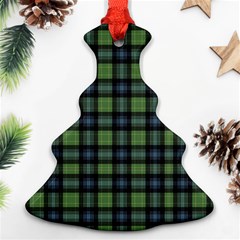 Abercrombie Tartan Christmas Tree Ornament (two Sides) by impacteesstreetwearfour