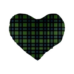 Abercrombie Tartan Standard 16  Premium Heart Shape Cushions by impacteesstreetwearfour