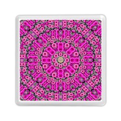 From The Sky Came Flowers In Calm Bohemian Peace Memory Card Reader (square) by pepitasart