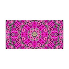 From The Sky Came Flowers In Calm Bohemian Peace Yoga Headband by pepitasart