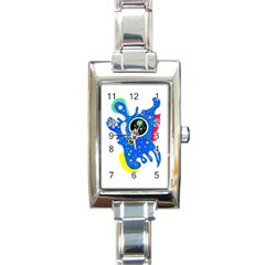 Stars Wassily Kandinsky Rectangle Italian Charm Watch by impacteesstreetwearthree