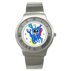 Stars Wassily Kandinsky Stainless Steel Watch by impacteesstreetwearthree