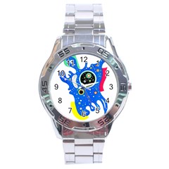 Stars Wassily Kandinsky Stainless Steel Analogue Watch by impacteesstreetwearthree