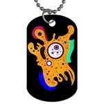 Stars Wassily Kandinsky (neg) Dog Tag (One Side) Front