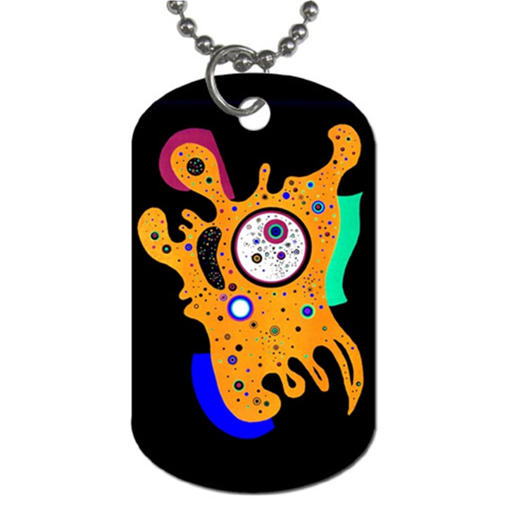 Stars Wassily Kandinsky (neg) Dog Tag (One Side)