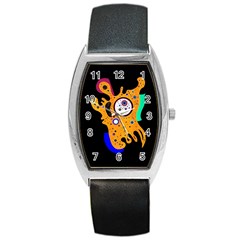 Stars Wassily Kandinsky (neg) Barrel Style Metal Watch by impacteesstreetwearthree