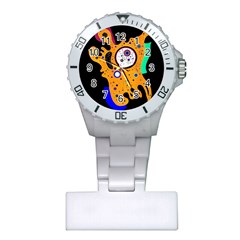 Stars Wassily Kandinsky (neg) Plastic Nurses Watch by impacteesstreetwearthree