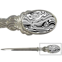 Lines Abstract Distorted Texture Letter Opener