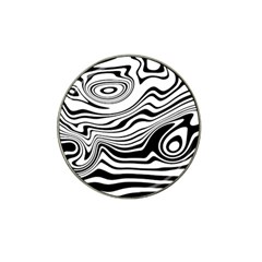 Lines Abstract Distorted Texture Hat Clip Ball Marker (10 pack)