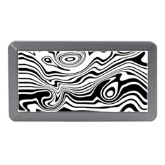 Lines Abstract Distorted Texture Memory Card Reader (mini) by Pakrebo