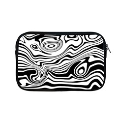 Lines Abstract Distorted Texture Apple MacBook Pro 13  Zipper Case