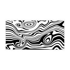 Lines Abstract Distorted Texture Yoga Headband