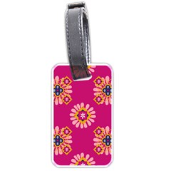 Morroco Tile Traditional Marrakech Luggage Tag (one Side) by Pakrebo