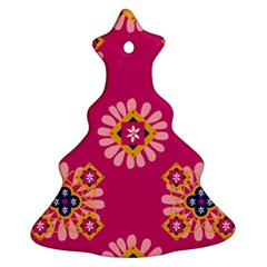 Morroco Tile Traditional Marrakech Christmas Tree Ornament (two Sides) by Pakrebo