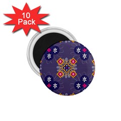 Morocco Tile Traditional Marrakech 1.75  Magnets (10 pack) 