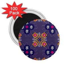 Morocco Tile Traditional Marrakech 2.25  Magnets (100 pack) 