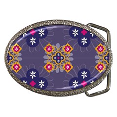 Morocco Tile Traditional Marrakech Belt Buckles