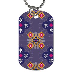 Morocco Tile Traditional Marrakech Dog Tag (One Side)