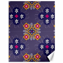 Morocco Tile Traditional Marrakech Canvas 36  x 48 