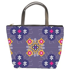 Morocco Tile Traditional Marrakech Bucket Bag