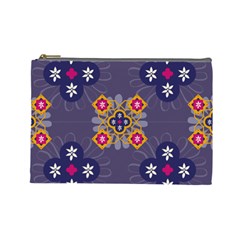 Morocco Tile Traditional Marrakech Cosmetic Bag (Large)