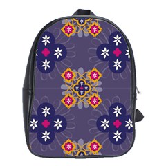 Morocco Tile Traditional Marrakech School Bag (Large)