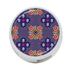 Morocco Tile Traditional Marrakech 4-Port USB Hub (One Side)