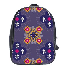 Morocco Tile Traditional Marrakech School Bag (XL)