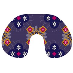 Morocco Tile Traditional Marrakech Travel Neck Pillow