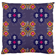 Morocco Tile Traditional Marrakech Standard Flano Cushion Case (One Side)