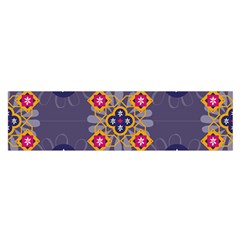 Morocco Tile Traditional Marrakech Satin Scarf (Oblong)