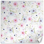 Floral Pattern Background Canvas 20  x 20  19 x19.27  Canvas - 1