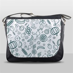 Fruit Material Design Transparent Messenger Bag by Pakrebo