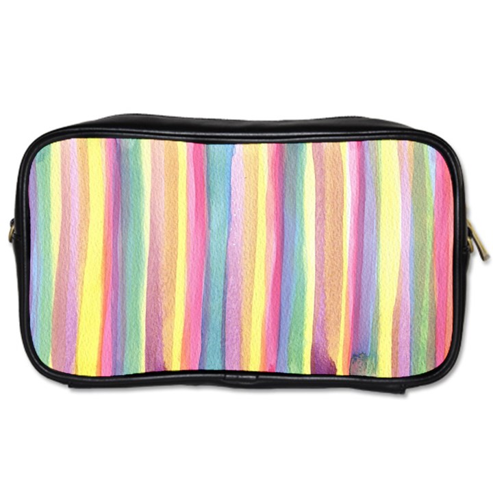 Watercolour Watercolor Background Toiletries Bag (Two Sides)