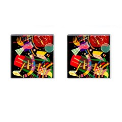 Kandinsky Composition X Cufflinks (square) by impacteesstreetwearthree