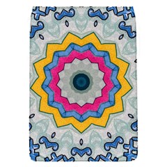 Kaleidoscope Bright Flower Mandala Removable Flap Cover (s) by Pakrebo