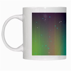 Background Colors Abstract Green White Mugs by Pakrebo