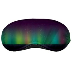 Background Colors Abstract Green Sleeping Mask by Pakrebo