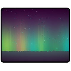 Background Colors Abstract Green Fleece Blanket (medium)  by Pakrebo