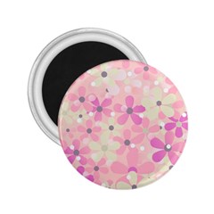 Background Floral Non Seamless 2 25  Magnets by Pakrebo