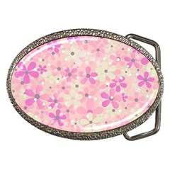 Background Floral Non Seamless Belt Buckles by Pakrebo