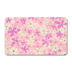 Background Floral Non Seamless Magnet (rectangular) by Pakrebo