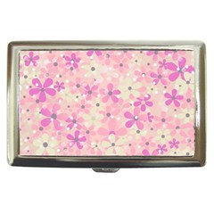 Background Floral Non Seamless Cigarette Money Case by Pakrebo